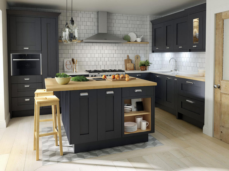 Milbourne Charcoal Classic Kitchen Designs - Ayrshire