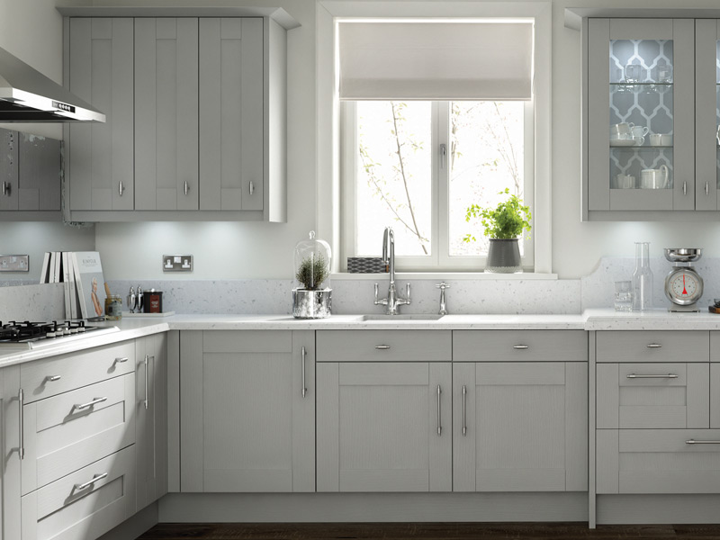 Broadoak Partridge Grey Classic Kitchen Designs - Ayrshire