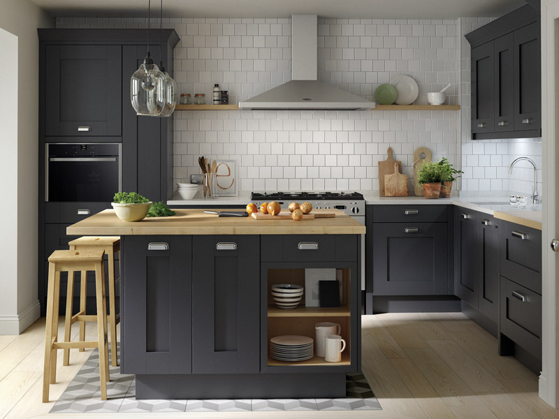 Milbourne Charcoal Classic Kitchen Designs - Ayrshire