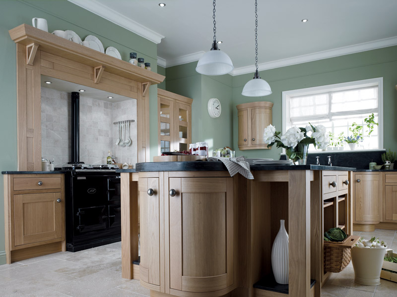 Milton Oak Classic Kitchen Designs - Ayrshire