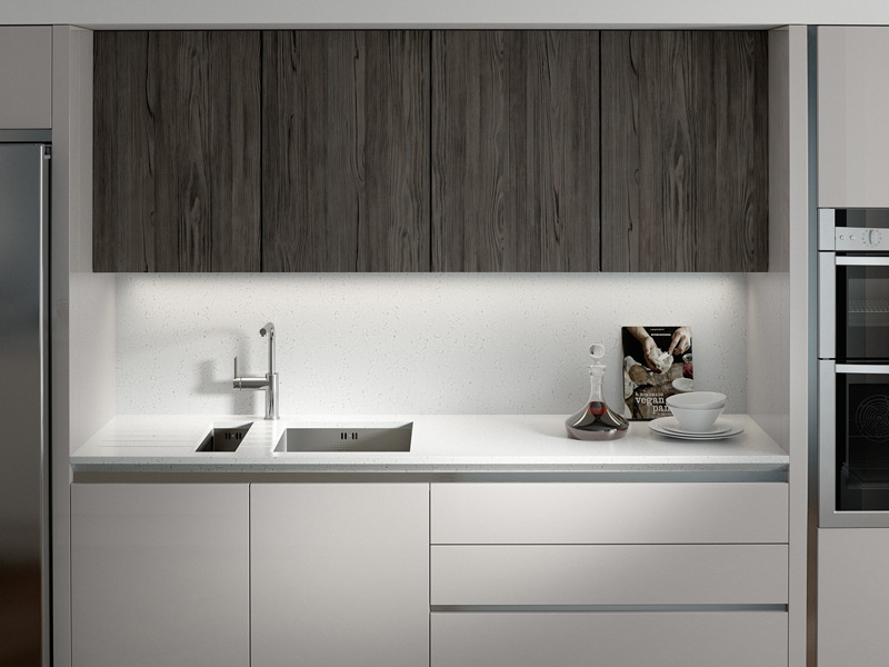 Feature Character Graphite Contemporary Kitchen Designs - Ayrshire