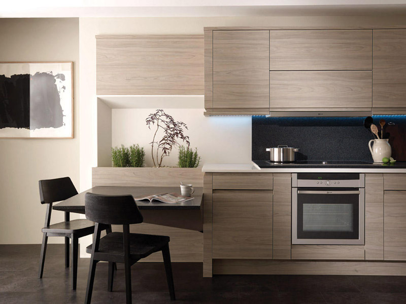 Remo Elm Contemporary Kitchen Designs - Ayrshire