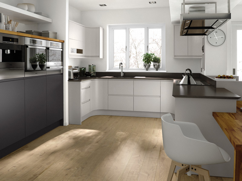 Remo Graphite Contemporary Kitchen Designs - Ayrshire