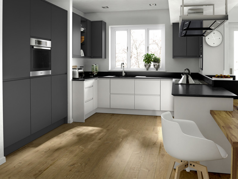 Remo Graphite Contemporary Kitchen Designs - Ayrshire
