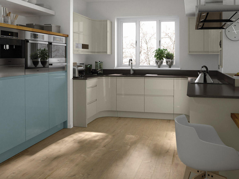 Remo Painted Contemporary Kitchen Designs - Ayrshire