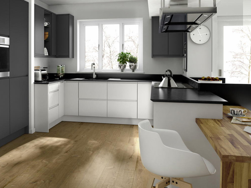 Remo Porcelain Contemporary Kitchen Designs - Ayrshire